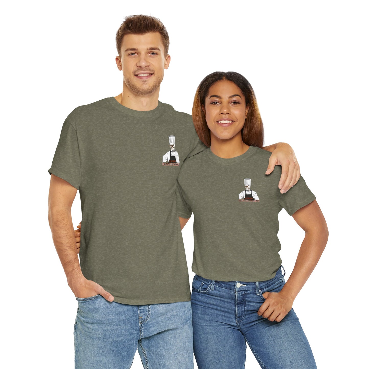 All the Bones Unisex Heavy Cotton Tee
