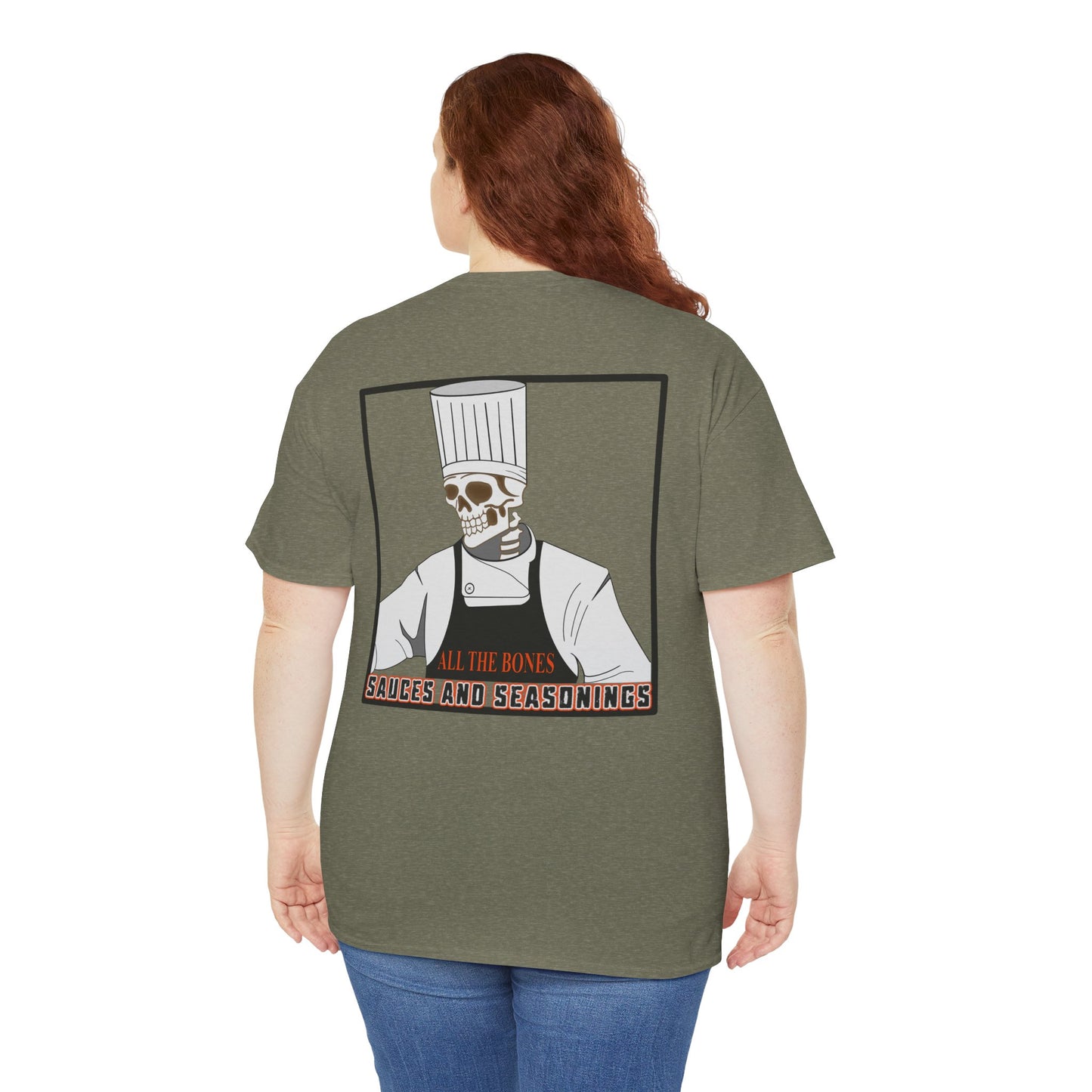 All the Bones Unisex Heavy Cotton Tee